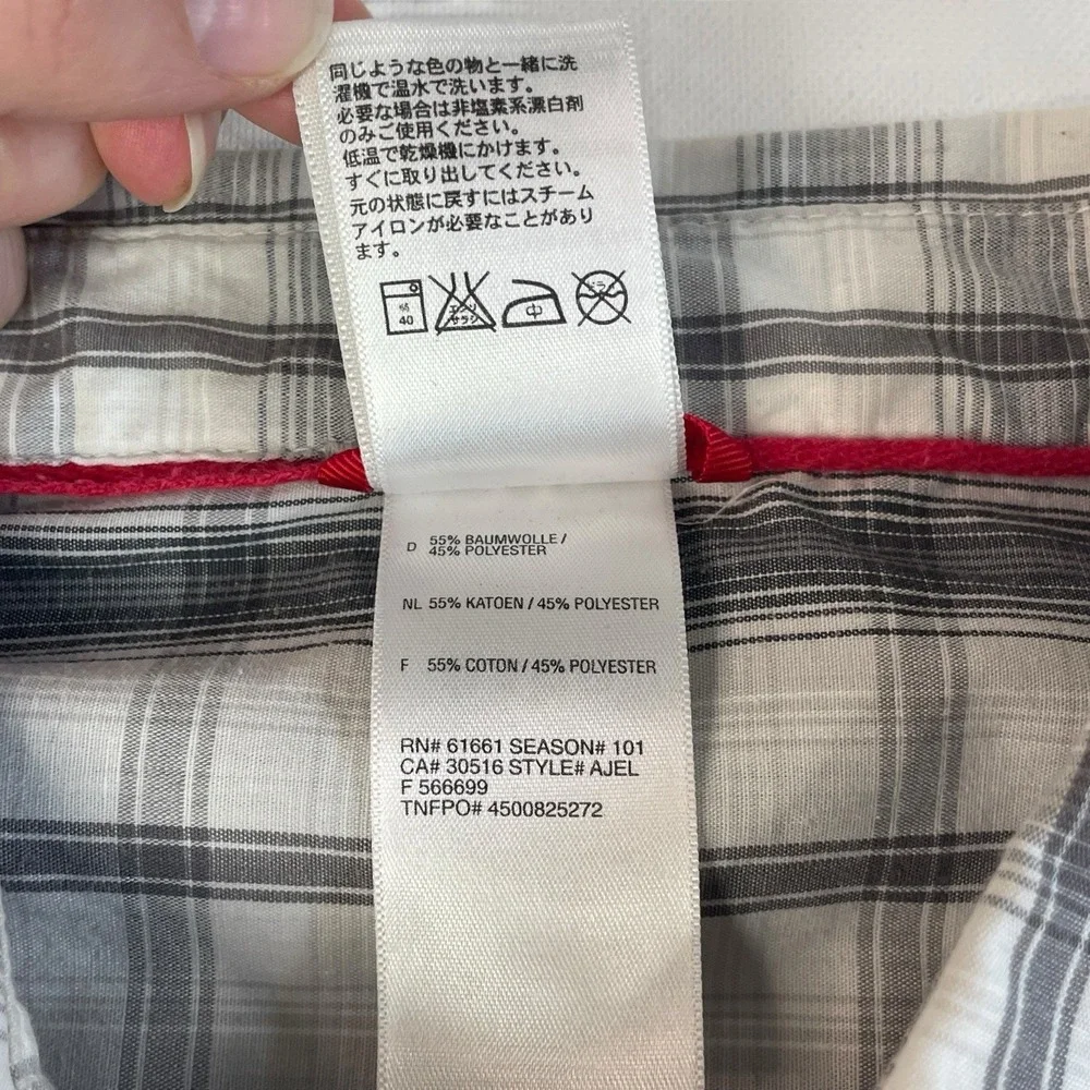 The North Face Men's Plaid Short Sleeve Button Down (LG)‎ Outdoor
